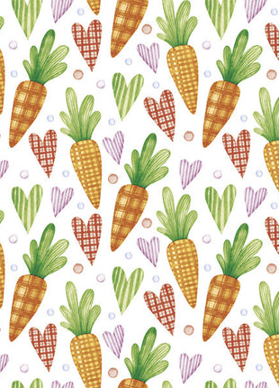 Húsvét Sweet Carrots szalvéta 20 db-os 25x25 cm