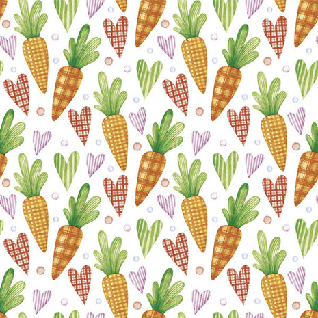 Húsvét Sweet Carrots szalvéta 20 db-os 25x25 cm