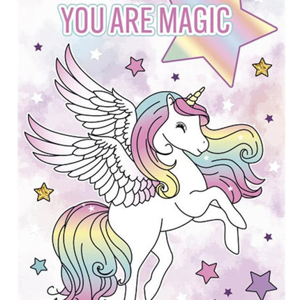 Unikornis You are Magic A/4 gumis mappa