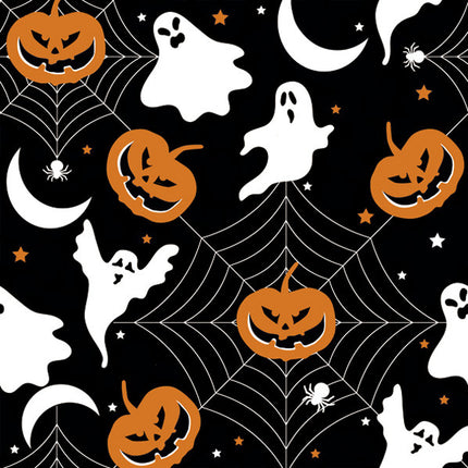 Halloween Scary Black szalvéta 20 db-os 33x33 cm