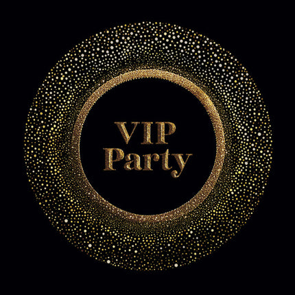 Party Gold VIP szalvéta 20 db-os 33x33 cm