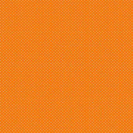 Narancssárga White Dots papír asztalterítő 120x180 cm