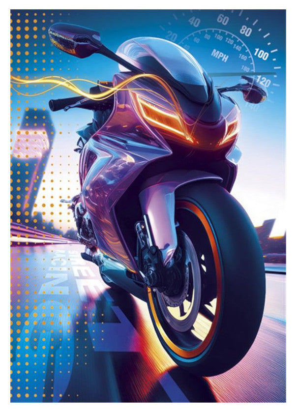 Motor Speed A/4 gumis mappa