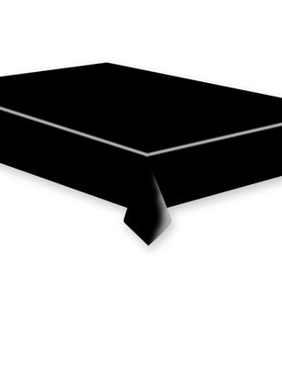 Fekete Dark papír asztalterítő 120x180 cm