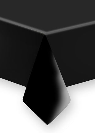 Fekete Dark papír asztalterítő 120x180 cm