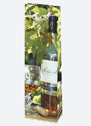 Színes Bottles papír italtáska 12x40x9 cm