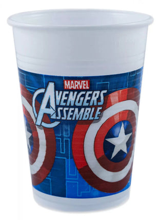 Bosszúállók Multi Heroes műanyag pohár 8 db-os 200 ml