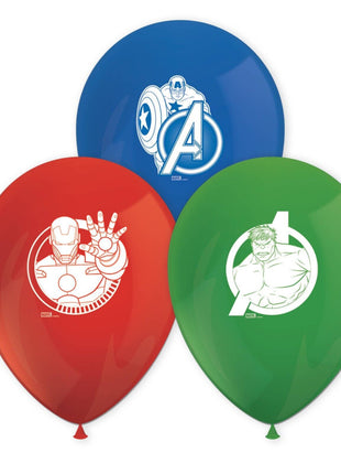 Bosszúállók Infinity Stones léggömb, lufi 8 db-os