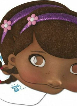 Disney Dr Plüssi Brown 2 az 1-ben meghívó és maszk 4 db-os