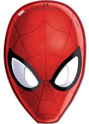 Pókember Crime Fighter maszk, álarc 6 db-os