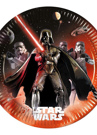 Star Wars Lightsaber papírtányér 8 db-os 23 cm