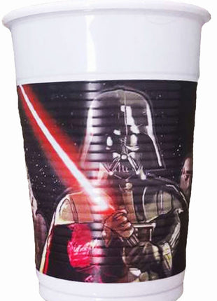 Star Wars Lightsaber műanyag pohár 8 db-os 200 ml