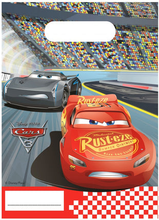 Disney Verdák Arena Race ajándéktasak, ajándékzacskó 6 db-os