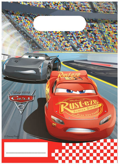 Disney Verdák Arena Race ajándéktasak, ajándékzacskó 6 db-os