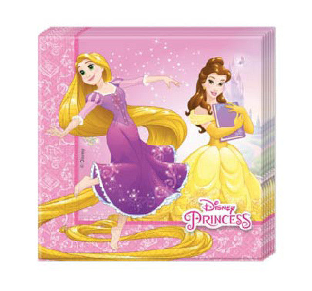 Disney Hercegnők Heart Strong szalvéta 20 db-os 33x33 cm