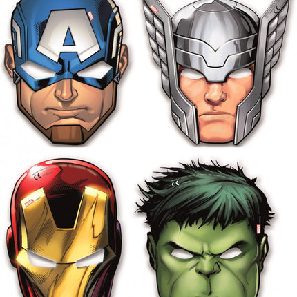 Bosszúállók Infinity Stones maszk, álarc 6 db-os