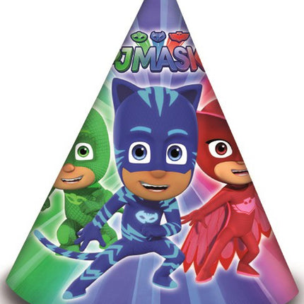 Pizsihősök Trio parti kalap, csákó 6 db-os