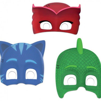 Pizsihősök Trio maszk, álarc 6 db-os