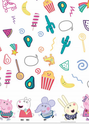 Peppa malac Messy Play műanyag asztalterítő 120x180 cm