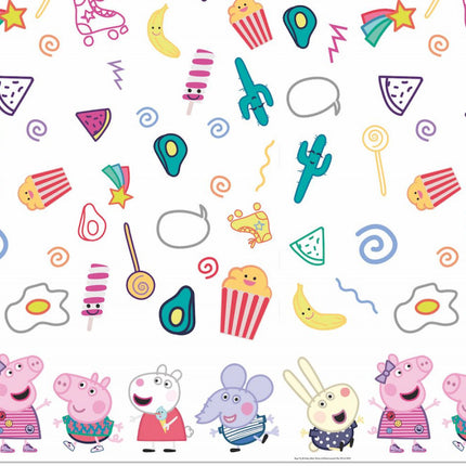 Peppa malac Messy Play műanyag asztalterítő 120x180 cm