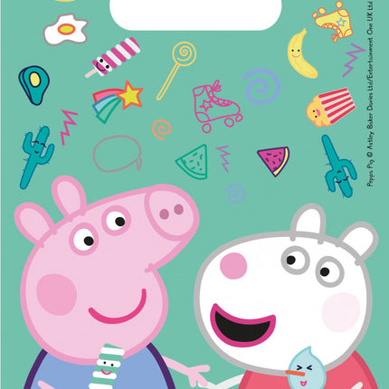 Peppa malac Messy Play ajándéktasak, ajándékzacskó 6 db-os