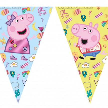 Peppa malac Messy Play zászlófüzér 2,3 m
