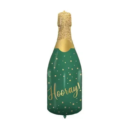 Bottle, Pezsgős üveg fólia lufi 96 cm