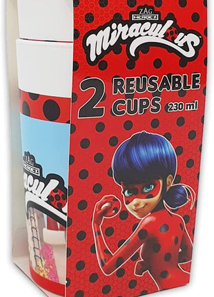 Katicabogár és Fekete macska kalandjai Hero műanyag pohár 2 db-os szett 230 ml