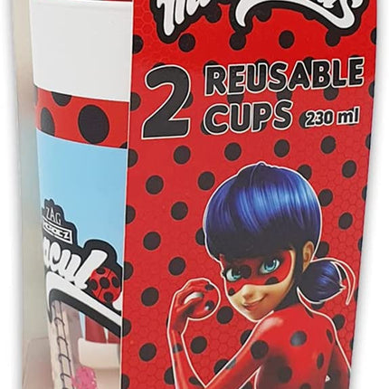 Katicabogár és Fekete macska kalandjai Hero műanyag pohár 2 db-os szett 230 ml
