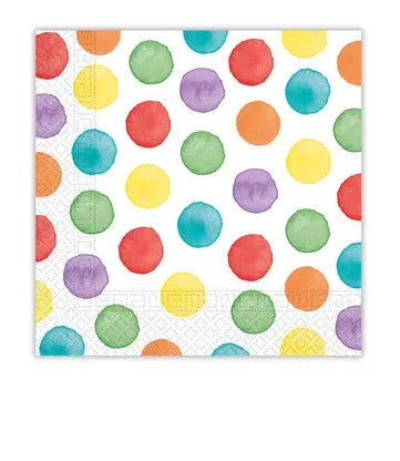 Színes Dots szalvéta 20 db-os 33x33 cm