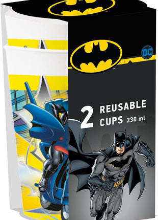 Batman Rogue Rage műanyag pohár 2 db-os szett 230 ml