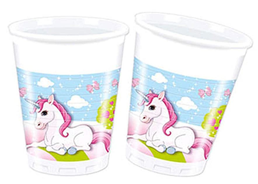 Unikornis Castle műanyag pohár 8 db-os 200 ml