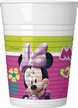 Disney Minnie Happy Helpers műanyag pohár 8 db-os 200 ml