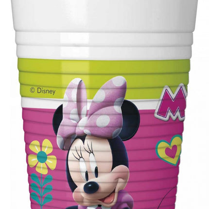 Disney Minnie Happy Helpers műanyag pohár 8 db-os 200 ml