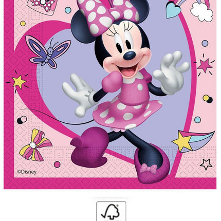 Disney Minnie Junior szalvéta 20 db-os 33x33 cm FSC