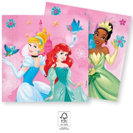 Disney Hercegnők Live Your Story szalvéta 20 db-os 33x33 cm FSC
