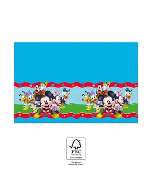 Disney Mickey Rock the House papír asztalterítő 120x180 cm FSC