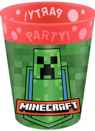 Minecraft Party micro prémium műanyag pohár 250 ml