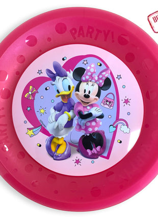 Disney Minnie Junior micro prémium műanyag lapostányér 4 db-os szett 21 cm