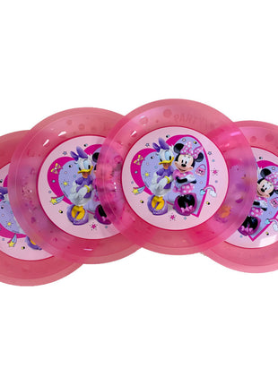 Disney Minnie Junior micro prémium műanyag lapostányér 4 db-os szett 21 cm