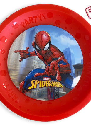 Pókember Crime Fighter micro prémium műanyag lapostányér 4 db-os szett 21 cm