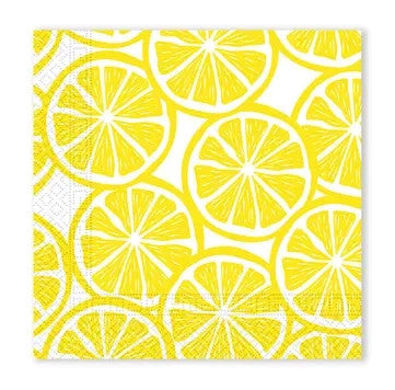 Citrom Slices szalvéta 20 db-os, 33x33 cm FSC