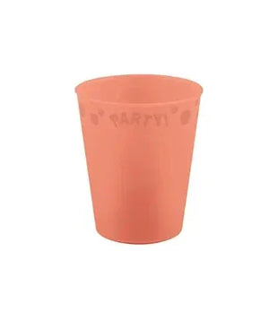 Lazacszín Pastel Salmon micro prémium műanyag pohár 250 ml