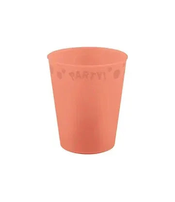 Lazacszín Pastel Salmon micro prémium műanyag pohár 250 ml