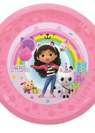 Gabi babaháza Friends micro prémium műanyag lapostányér 4 db-os szett 21 cm