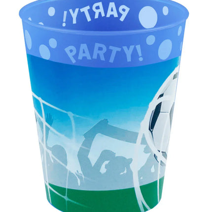 Focis Soccer Fans micro prémium műanyag pohár szett 4 db-os 250 ml