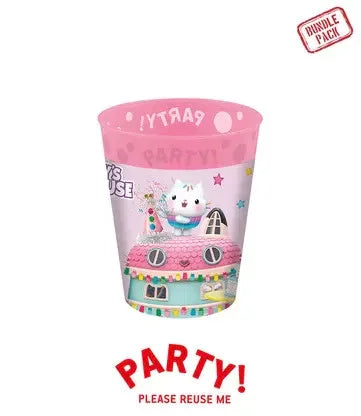 Gabi babaháza Friends micro prémium műanyag pohár szett 4 db-os 250 ml