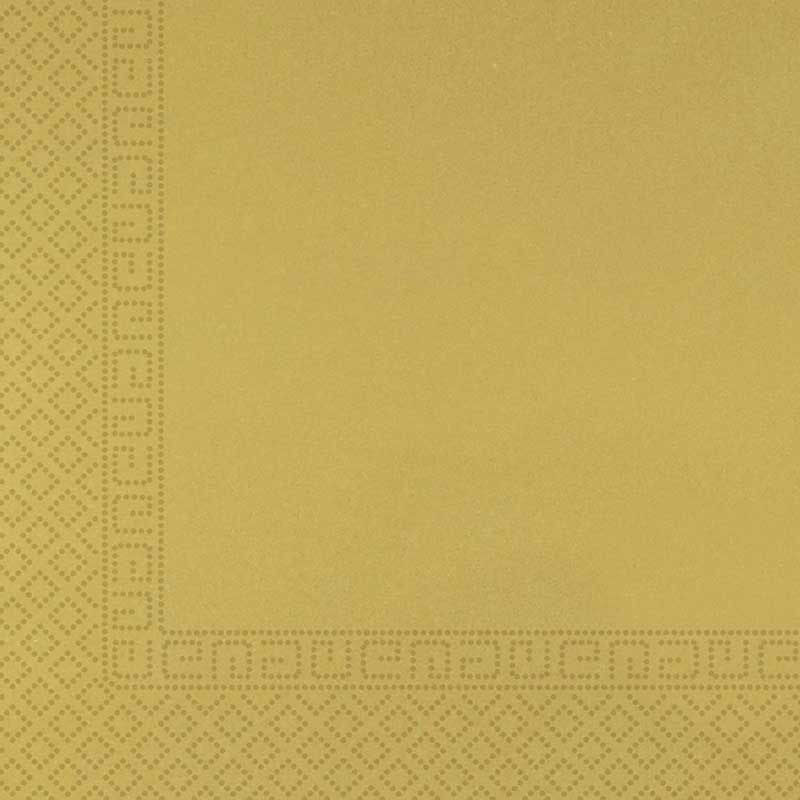 Arany Unicolour Gold szalvéta 20 db-os 33x33 cm FSC