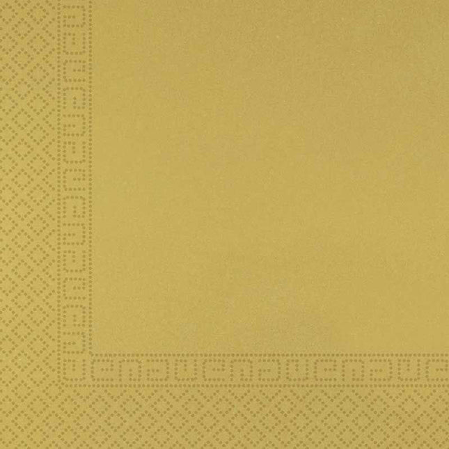Arany Unicolour Gold szalvéta 20 db-os 33x33 cm FSC