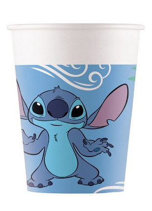 Disney Lilo és Stitch, A csillagkutya Angel papír pohár 8 db-os 200 ml FSC